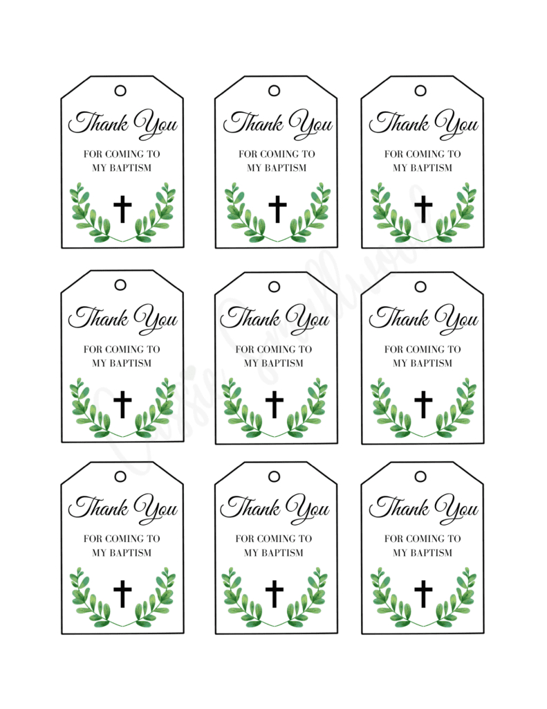 15 Insanely Cute Thank You Tags (Free Printable) - Cassie Smallwood intended for Thank You For Coming Free Printable Tags