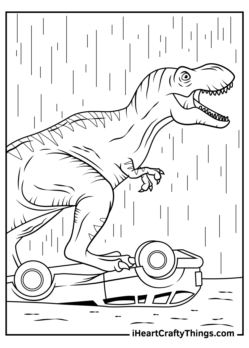 15 Jurassic Park Coloring Pages (100% Free Printables) pertaining to Jurassic World Free Printables