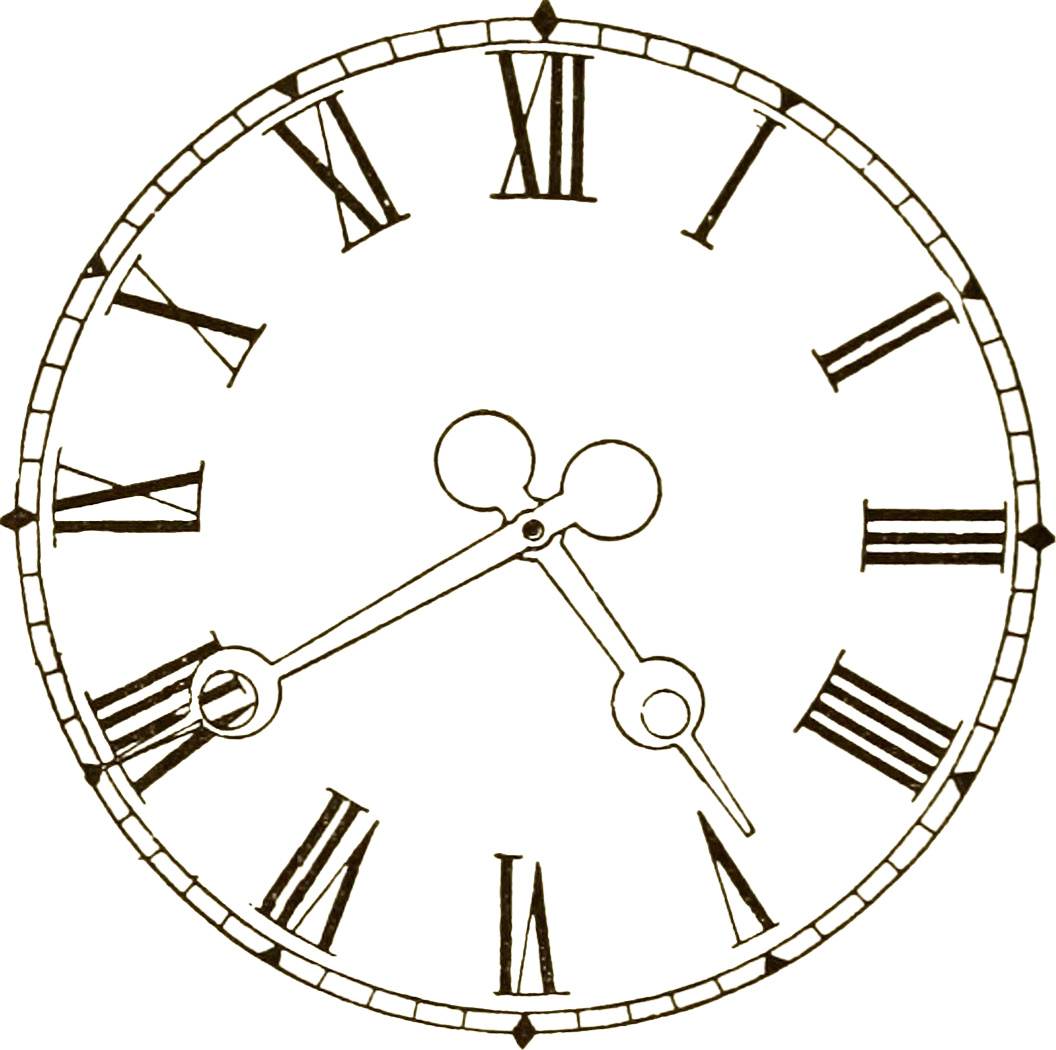 16 Clock Face Images - Print Your Own! - The Graphics Fairy pertaining to Free Printable Clock Faces