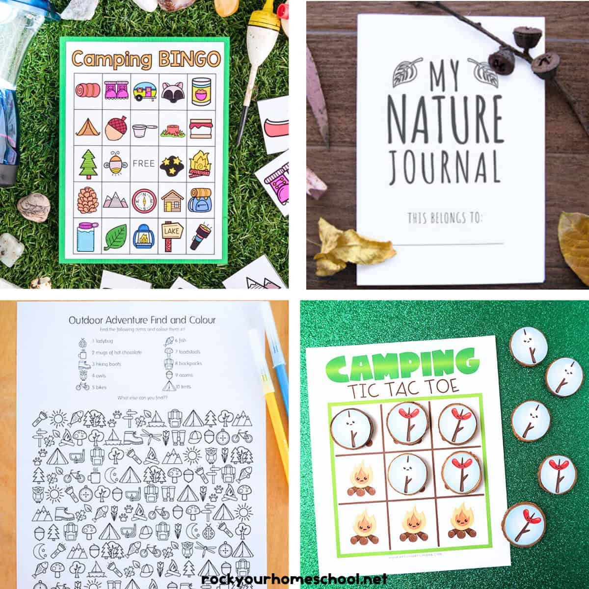 16 Free Camping Printables For Kids With Easy And Fun Activities with regard to Free Camping Printables