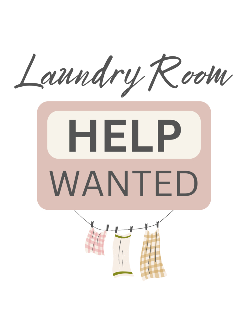 16 Free Printable Laundry Signs: Easy Laundry Room Upgrade in Free Printable Laundry Room Signs