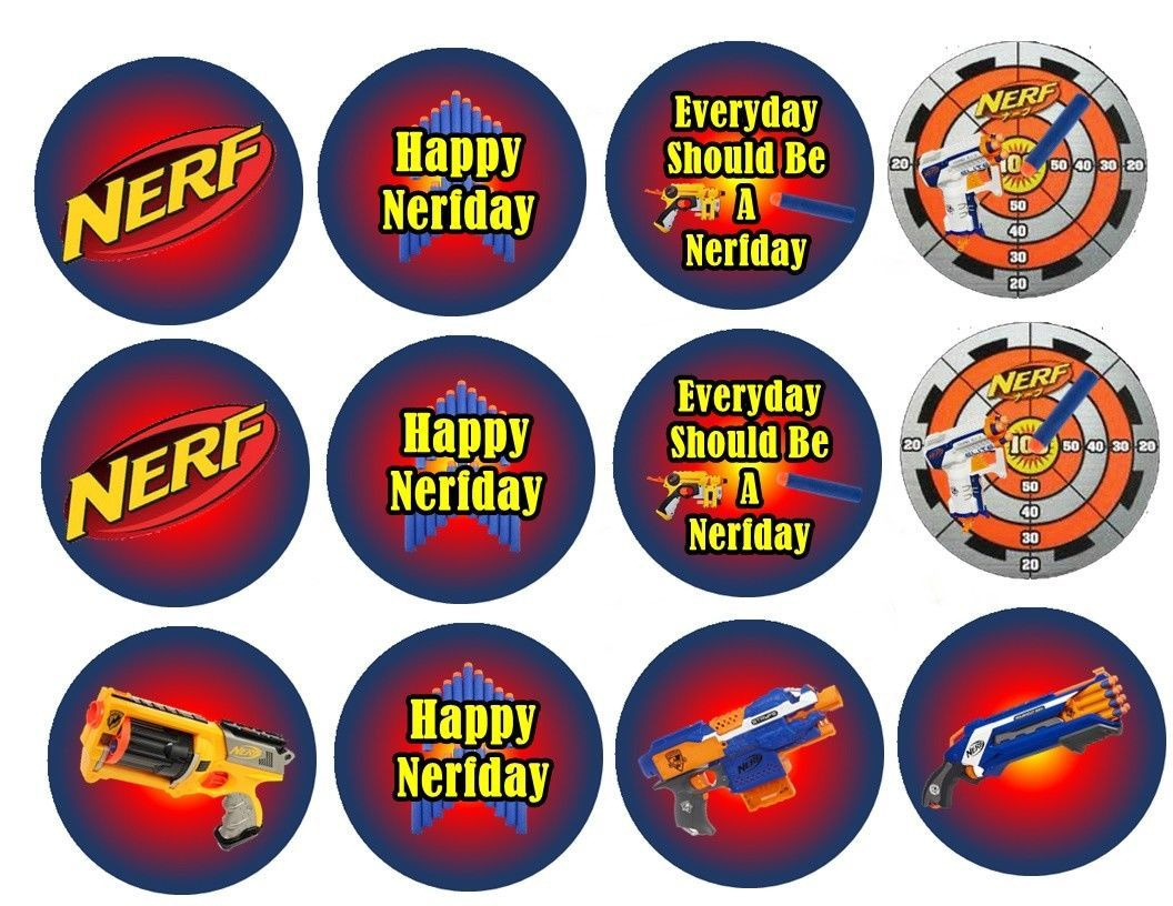 160 Nerf Printables Ideas | Nerf, Nerf Party, Nerf Birthday Party intended for Free Printable Nerf