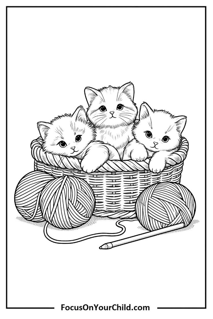 17 Cat Coloring Pages (Free Pdf Printables) for Cat Coloring Pages Free Printable