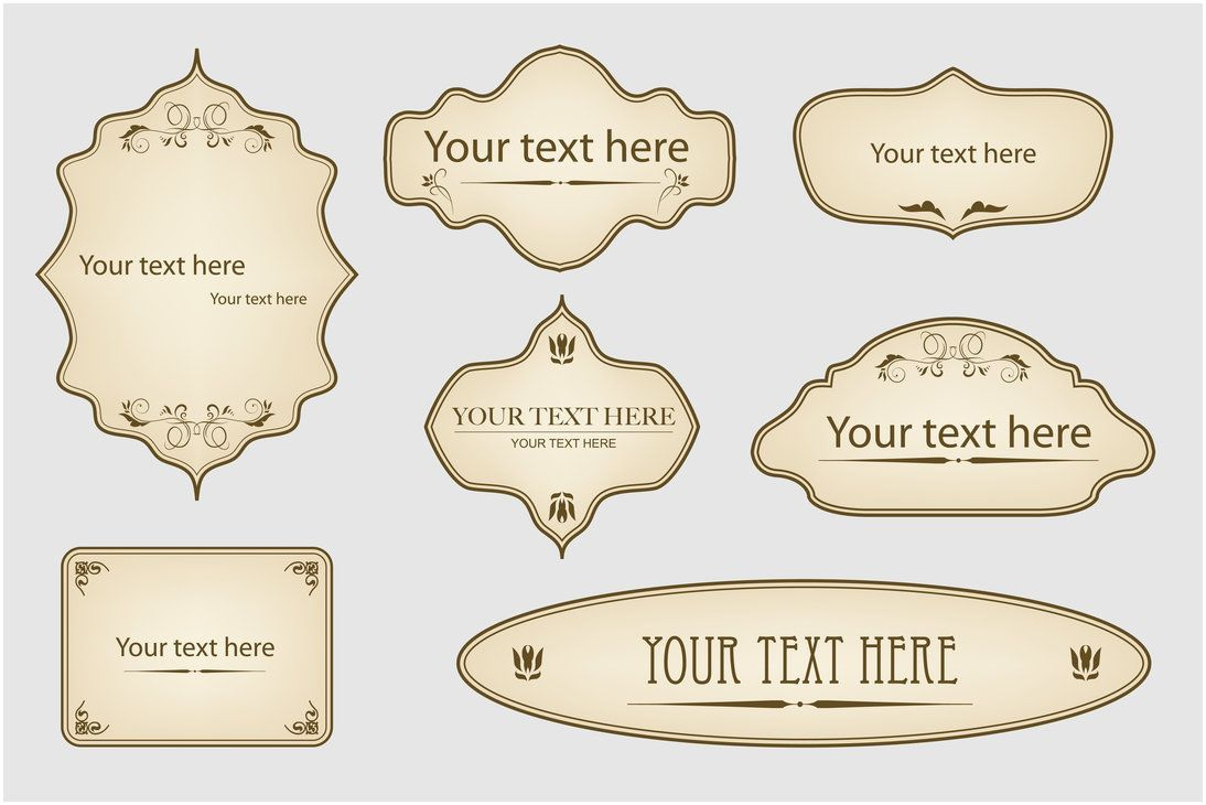 17 Free Vintage Tag Label Template Images - Vintage Apothecary throughout Free Printable Vintage Labels