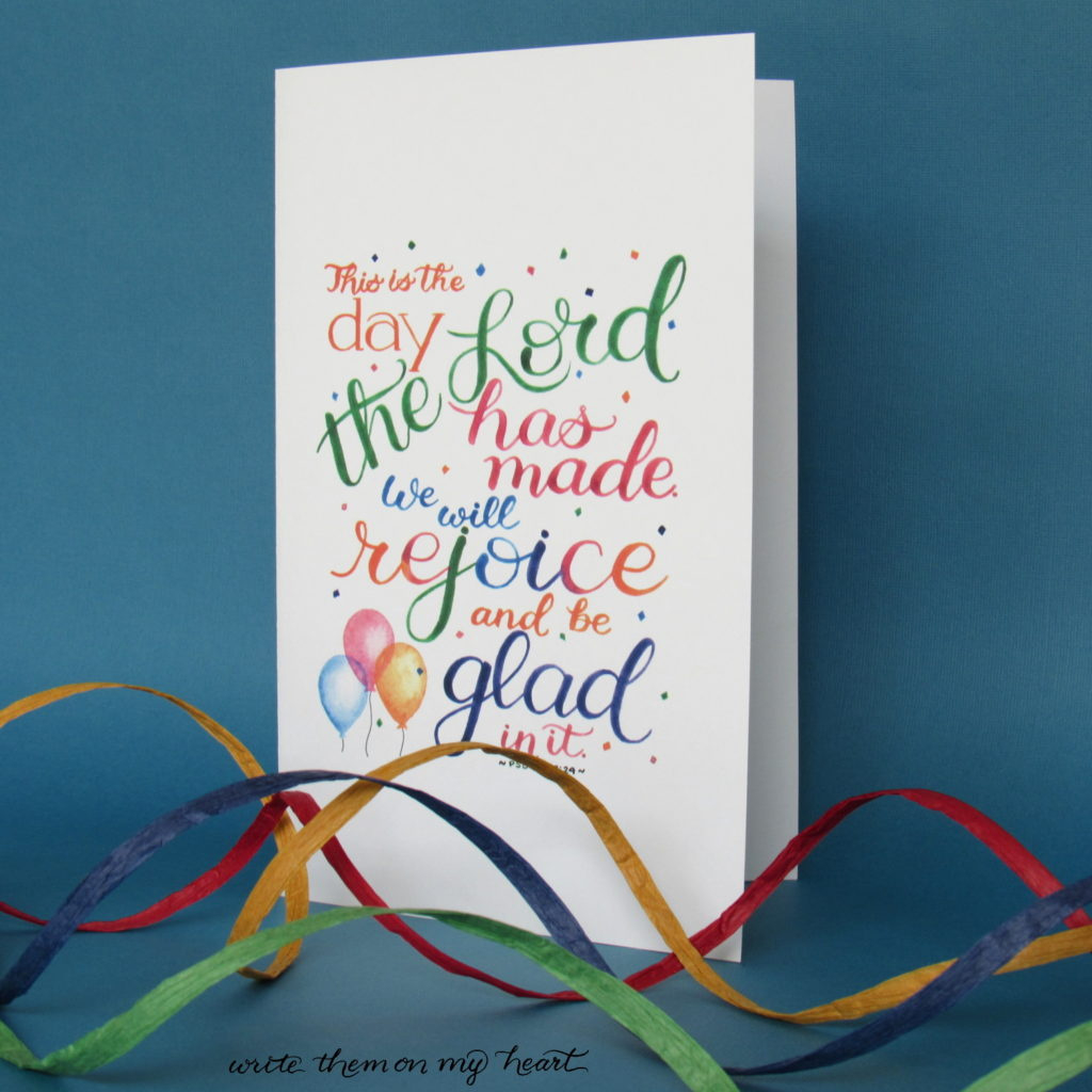 17 Printable Bible Birthday Cards - Write Them On My Heart in Free Printable Christian Birthday Cards For Kids