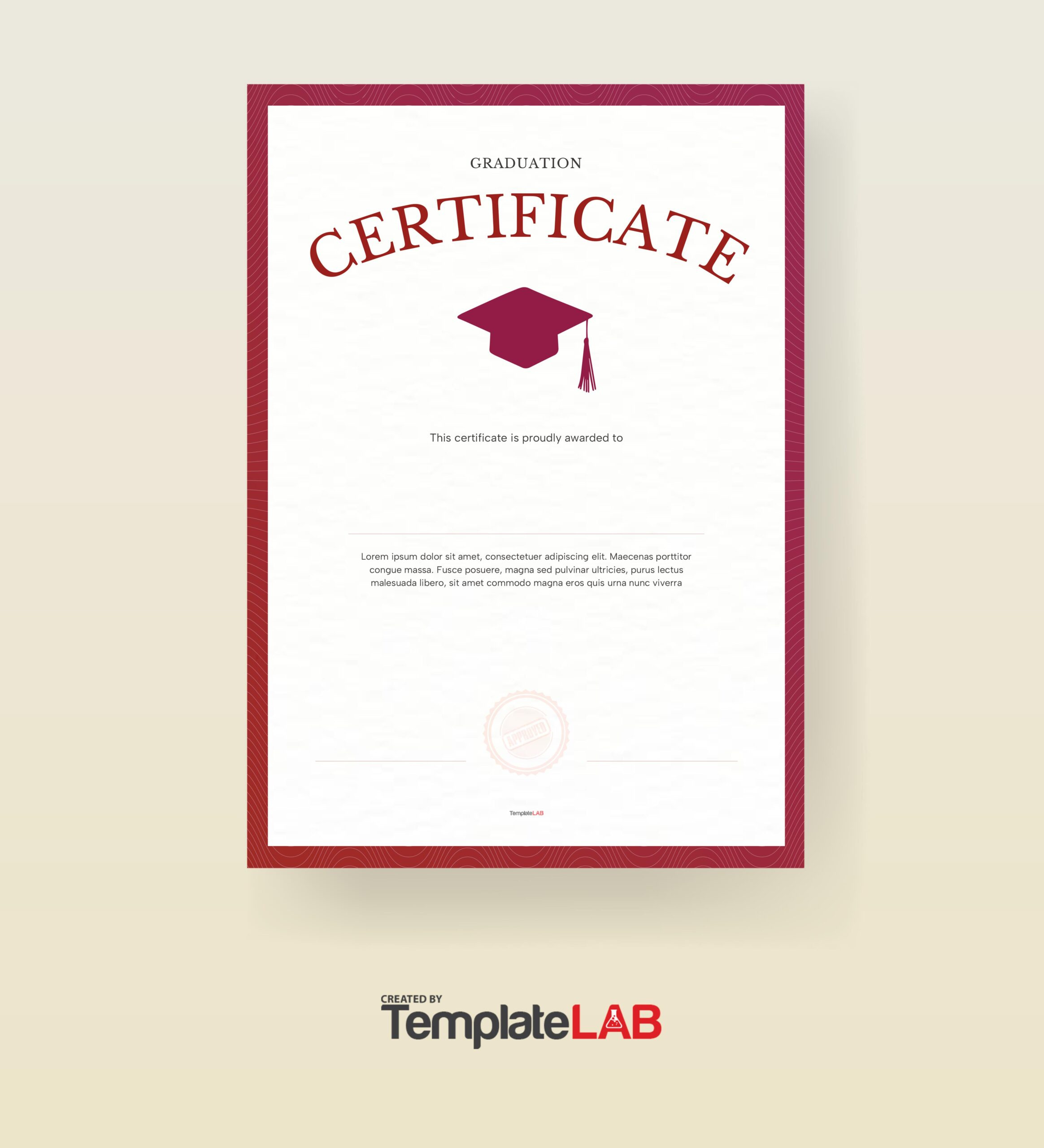 18 Free Graduation Certificate Templates [Printable] ᐅ Templatelab inside Free Printable Graduation Certificates Templates