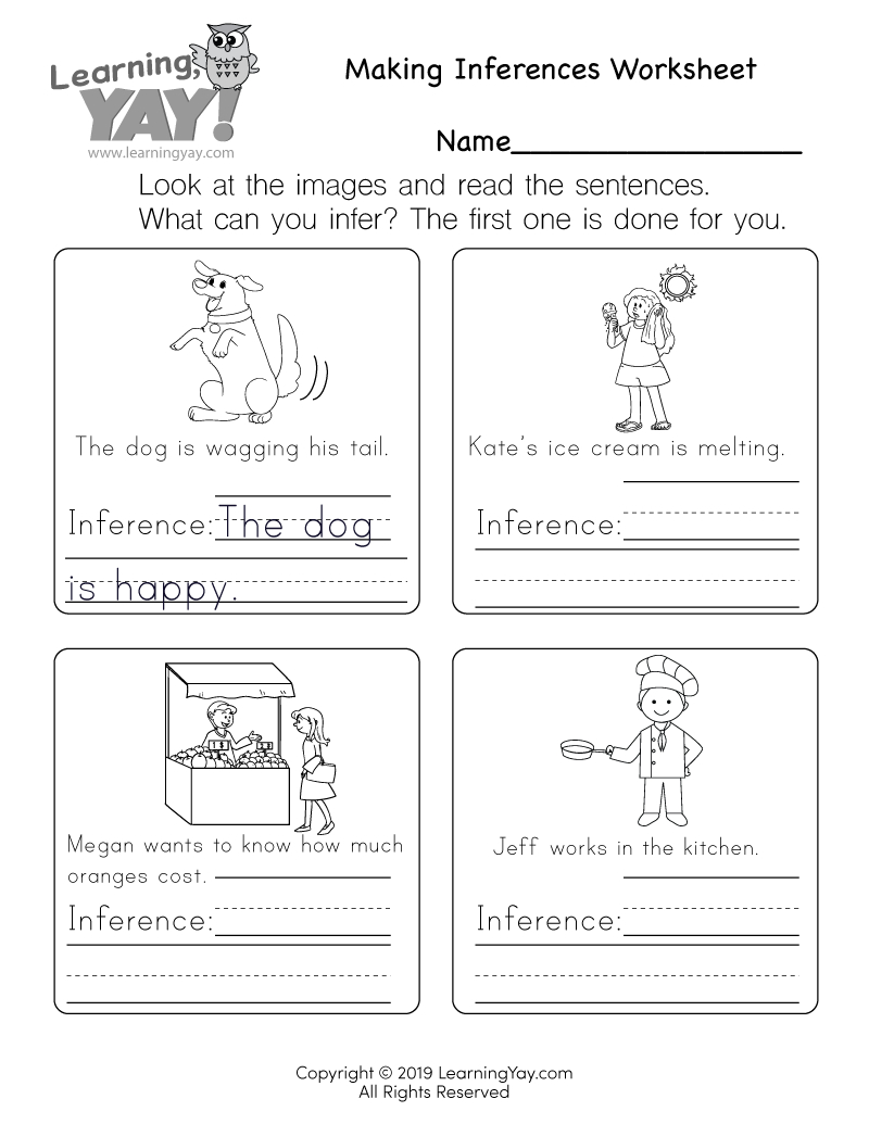 1St Grade English Worksheets (Free Printables) inside Free Printable Ela Worksheets