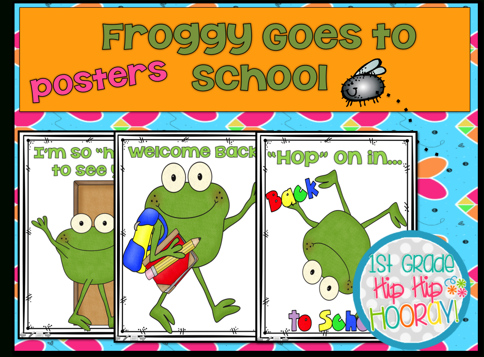 1St Grade Hip Hip Hooray!: Froggy Goes To School pertaining to Froggy Goes To School Free Printables