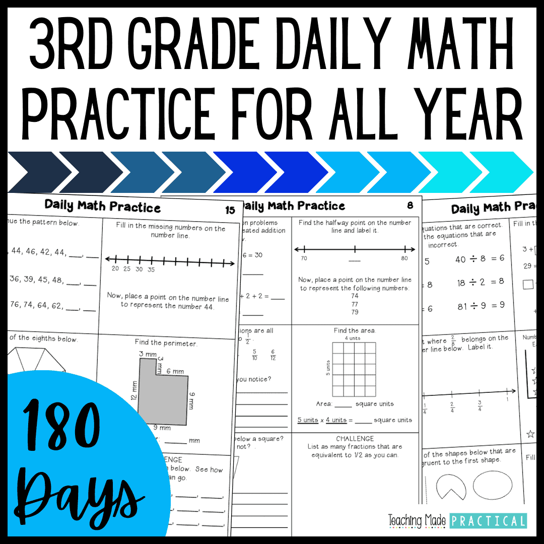 2 Weeks Free - 3Rd Grade Daily Math Practice - Teaching Made Practical with regard to Free Printable Daily Math Warm Ups