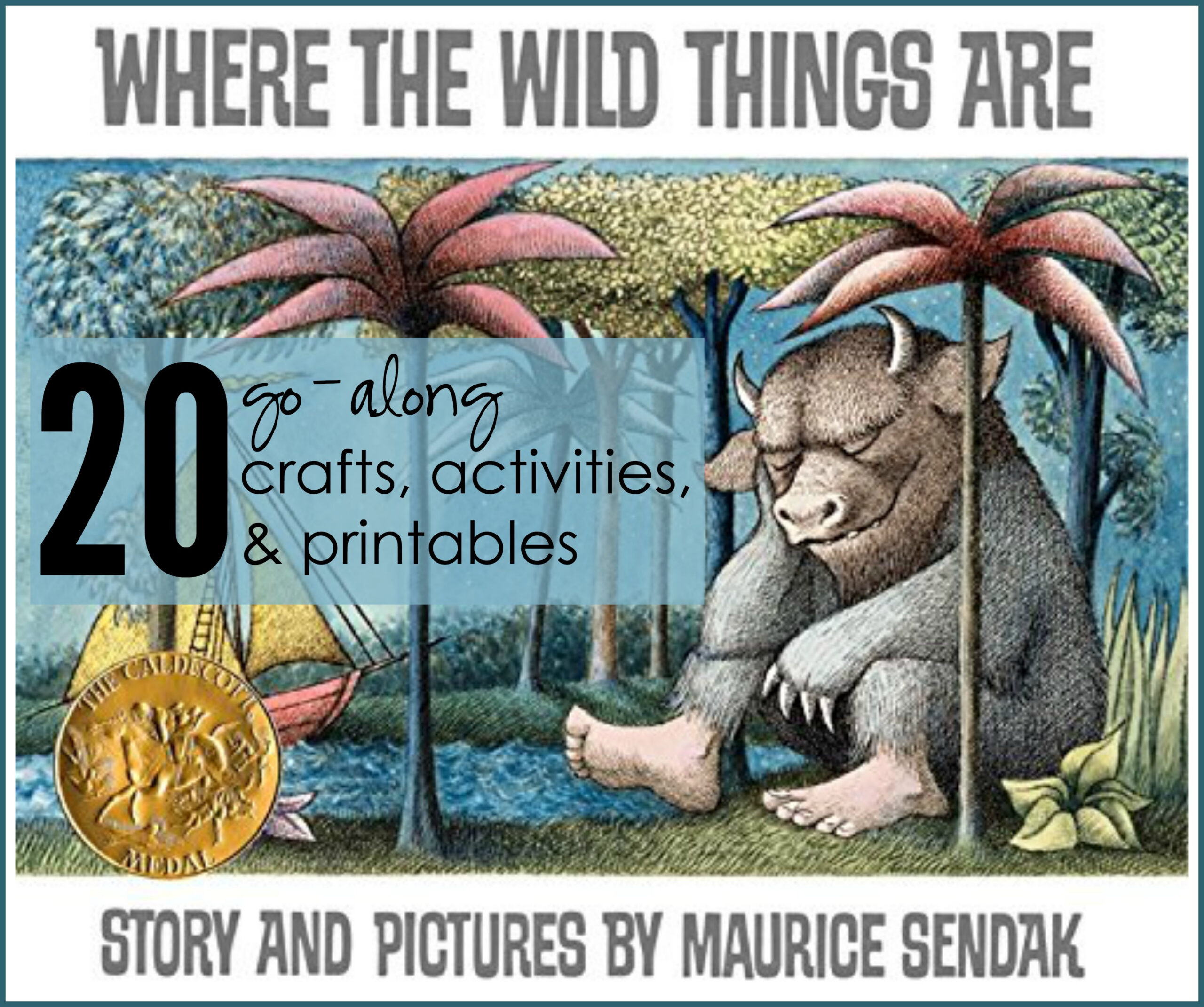 20 Activities, Crafts, And Printables For Where The Wild Things with regard to Where The Wild Things Are Free Printables