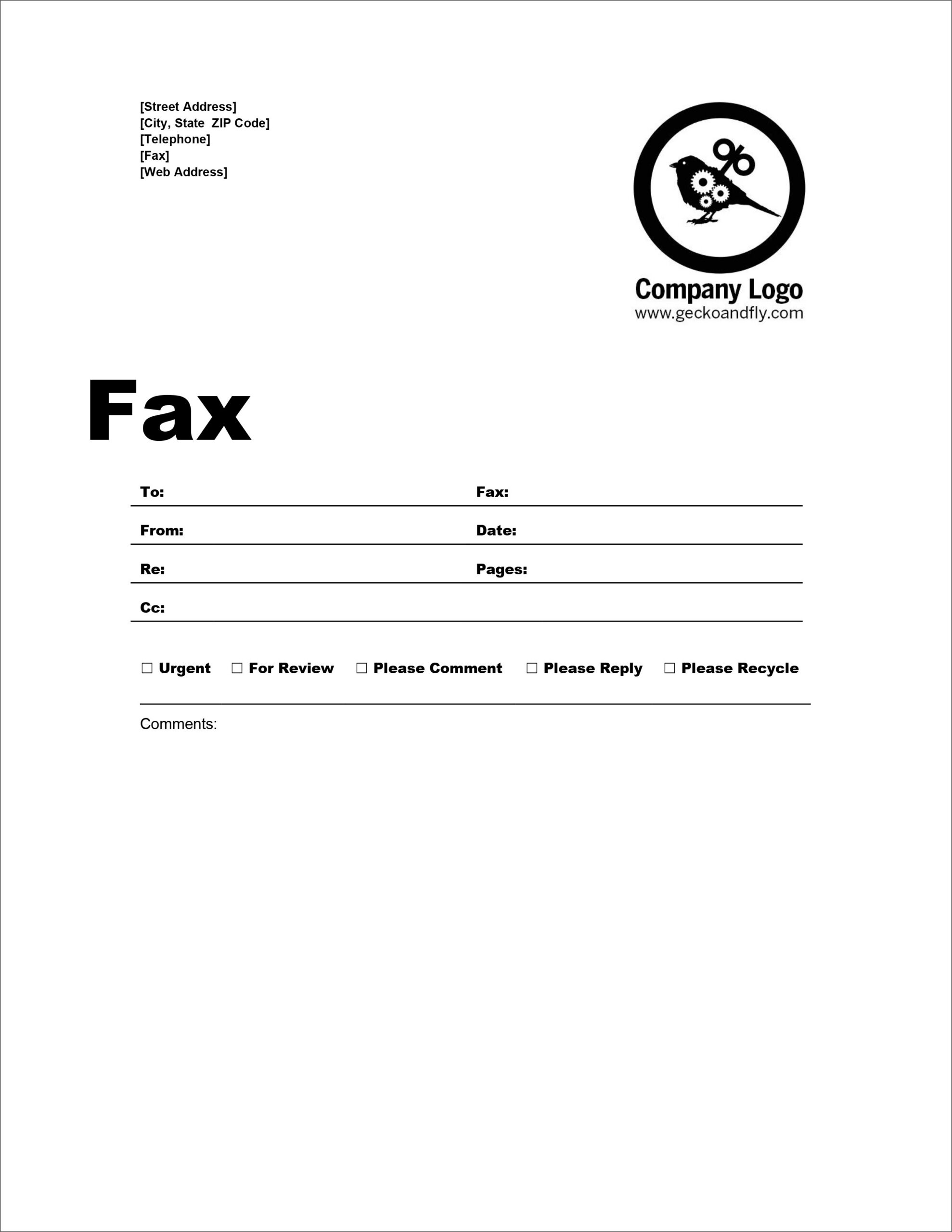 20 Free Printable Fax Cover Sheets And Templates throughout Free Printable Cover Letter For Fax