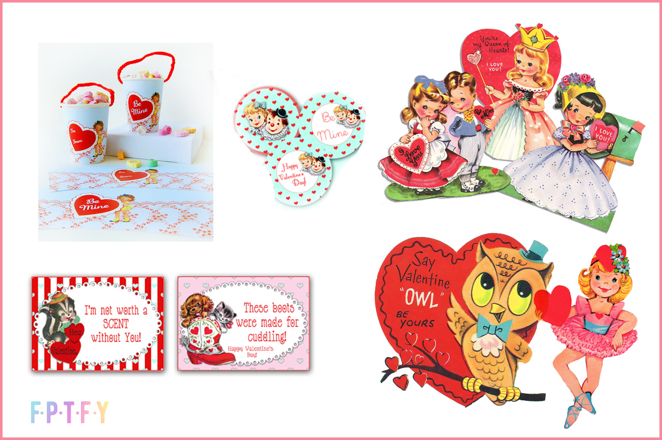 20 Free Vintage Valentine Images And Printables - Free Pretty within Free Printable Valentine Graphics