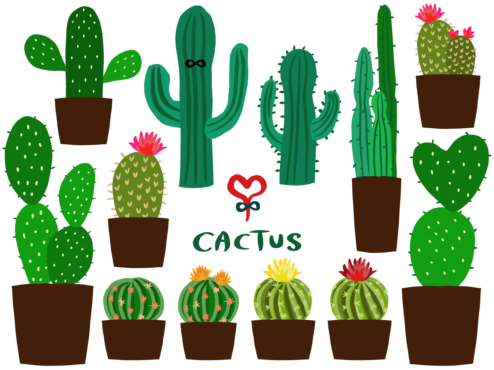 20+ Royalty Free Cactus Clipart Pictures For Download in Free Printable Cactus