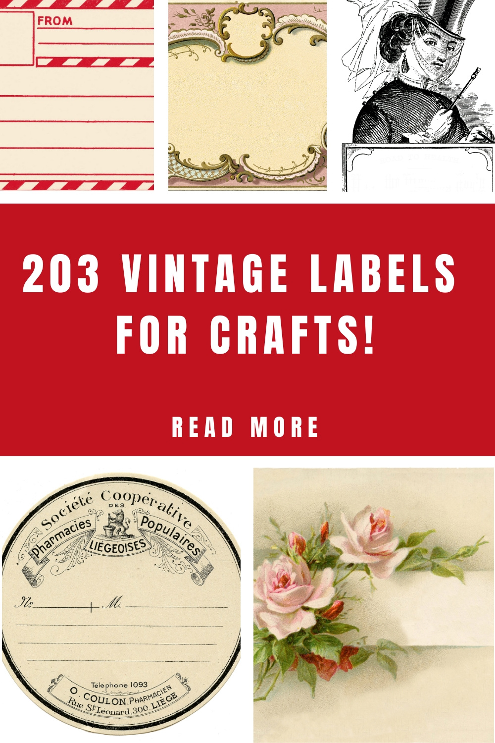 203 Vintage Blank Labels! - The Graphics Fairy with regard to Free Printable Vintage Labels