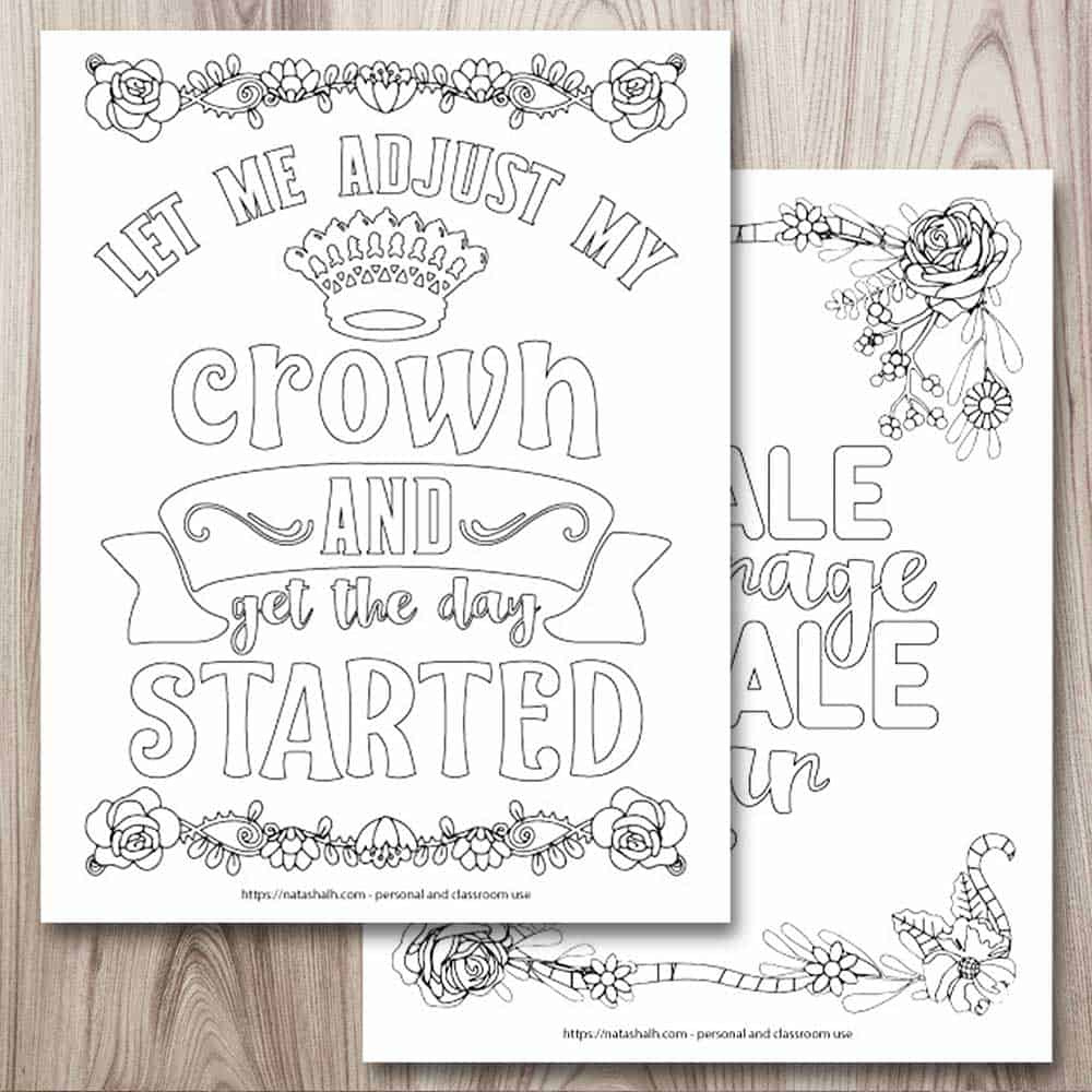 21+ Free Inspirational Coloring Pages (For When You'Re Having A with regard to Free Printable Quote Coloring Pages For Adults
