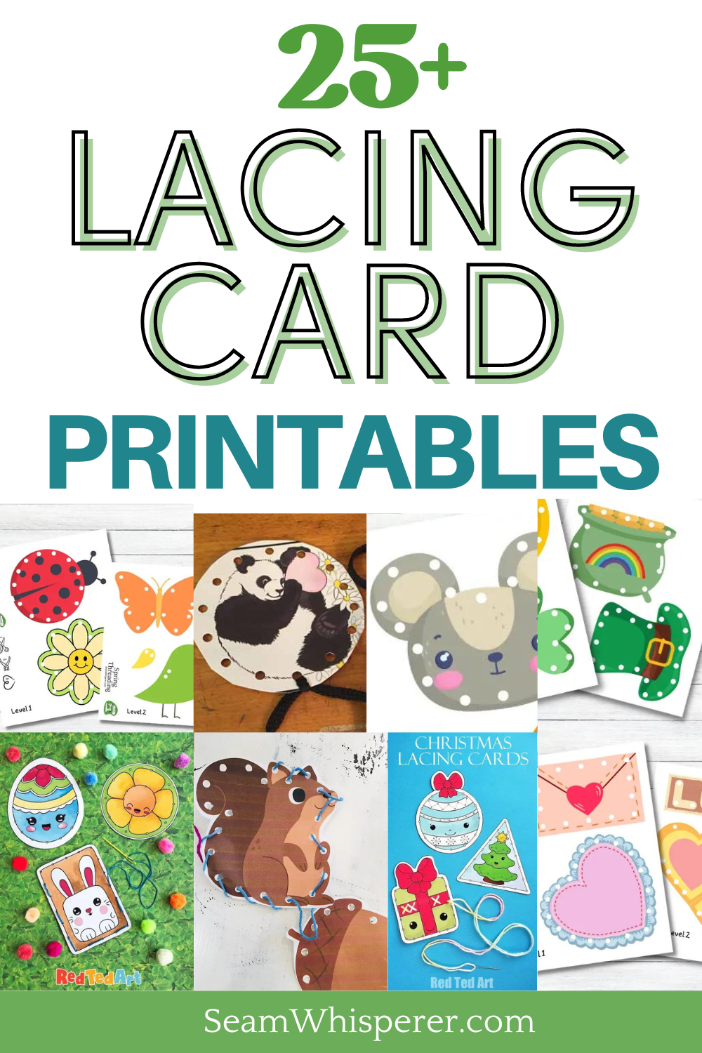 25+ Printable Lacing Cards {Free & Cheap Options} regarding Free Printable Lacing Cards