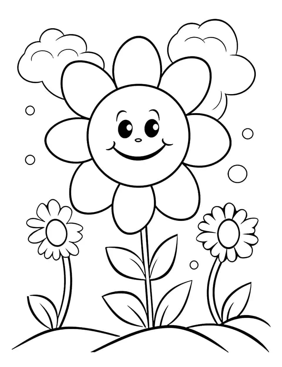 25 Spring Coloring Pages: Free Printable Sheets - Worksheets Library in Free Printable Spring Coloring Pages For Kindergarten