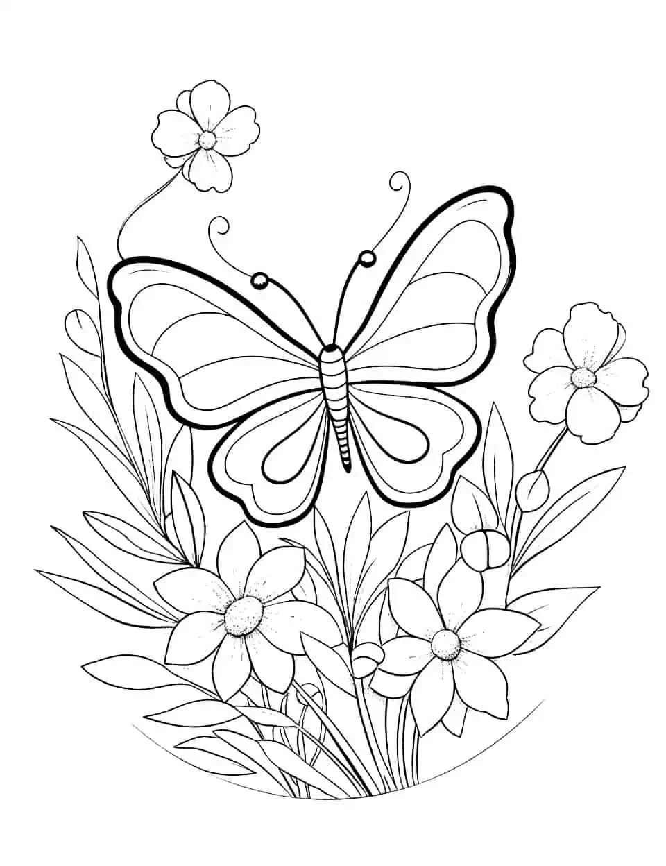 25 Spring Coloring Pages: Free Printable Sheets - Worksheets Library within Free Printable Spring Pictures To Color