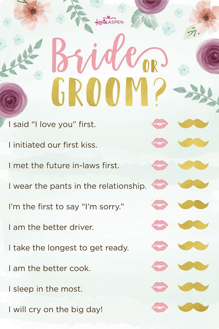 3 Exciting Bridal Shower Games + Printables! with regard to Free Bridal Shower Printables