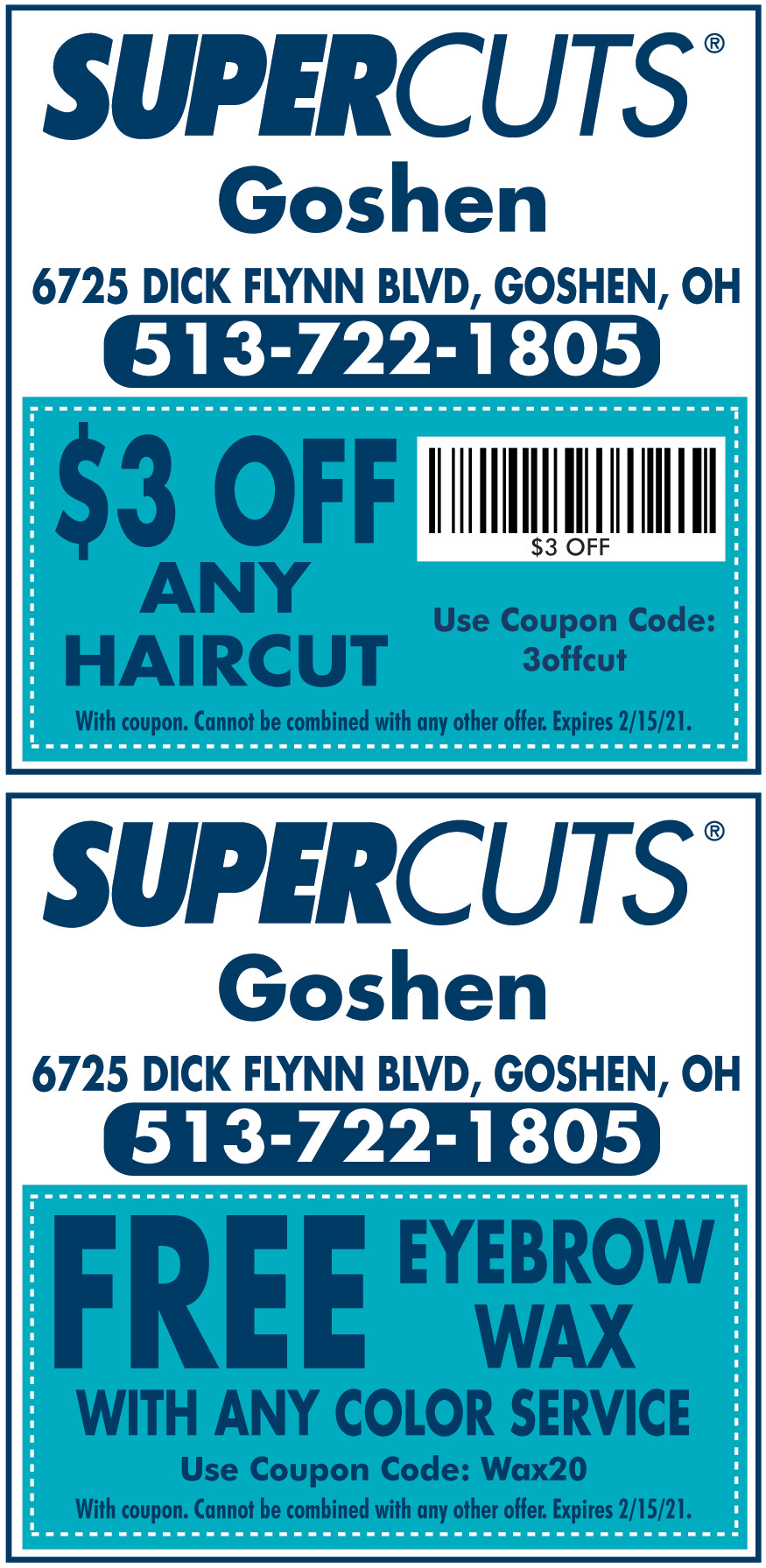 $3 Off On Any Haircut | Online Printable Coupons: Usa Local Free inside Supercuts Free Haircut Printable Coupon