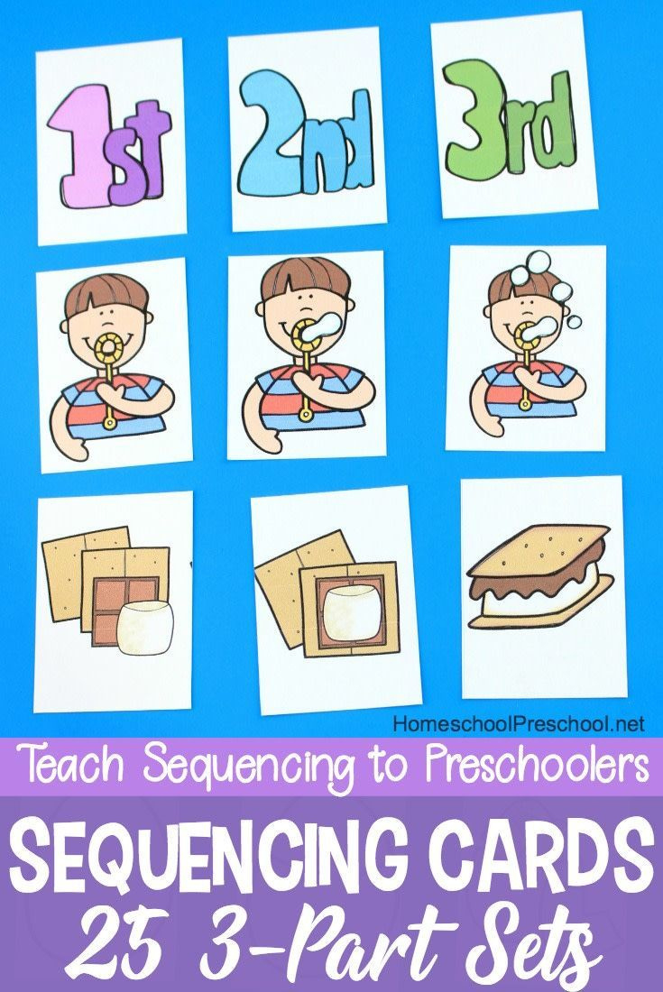3 Step Sequencing Cards Printables For Preschoolers with Free Printable Sequencing Cards