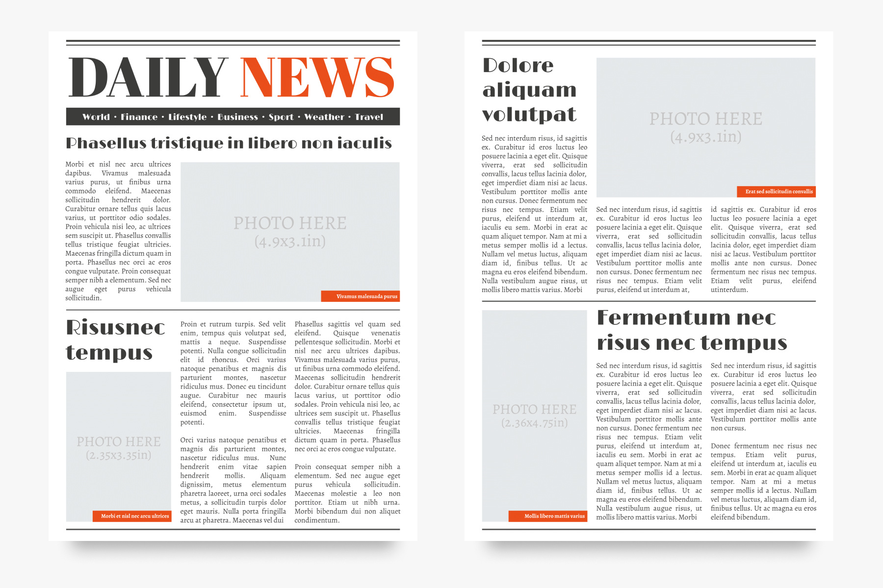 30+ Best Editable Newspaper Templates For Google Docs pertaining to Free Printable Newspaper Templates For Students