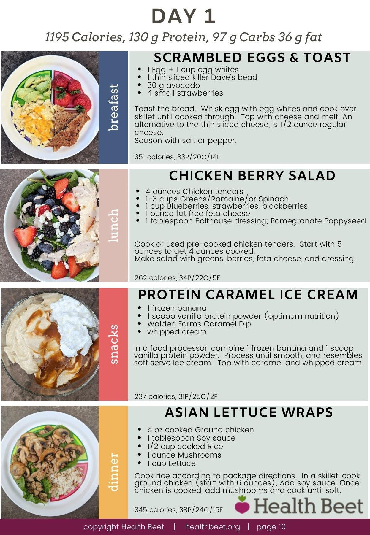30 Day Meal Plan For Weight Loss (1200 Calories Diet) - Health Beet with regard to Free Printable 1200 Calorie Diet Menu