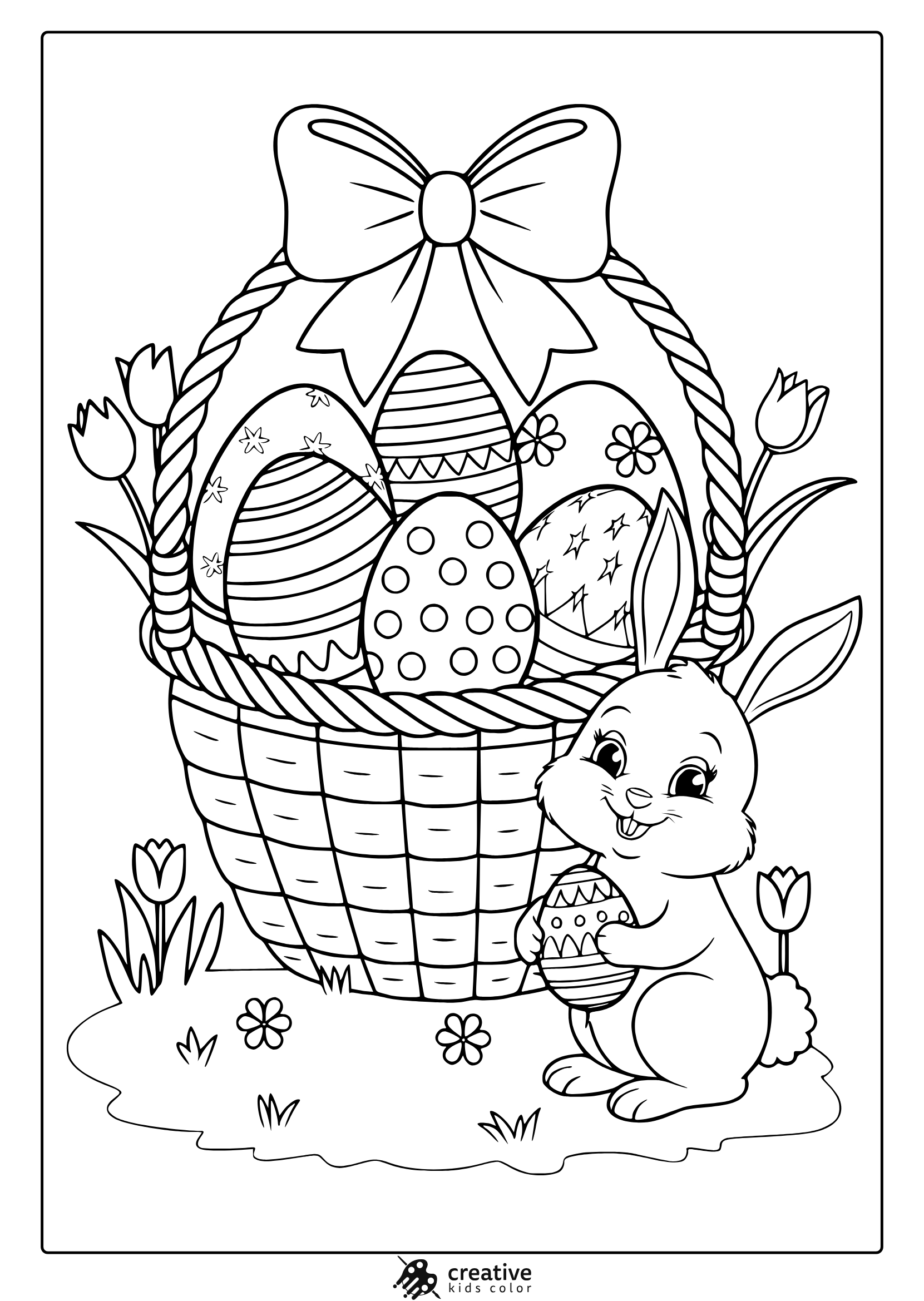 30+ Easter Coloring Pages (Free Printable Pdfs) inside Easter Coloring Pages Free Printable