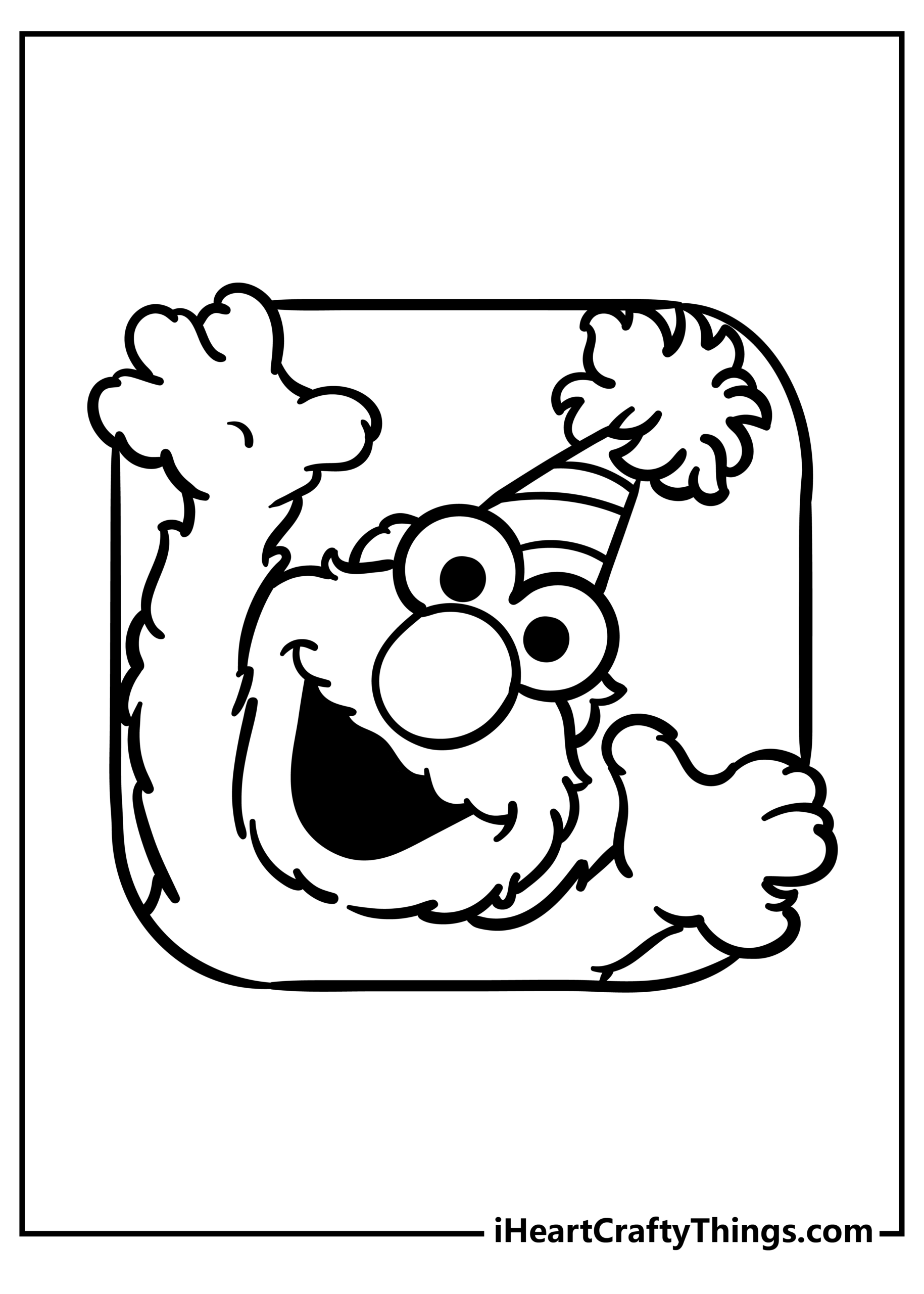 30 Free Elmo Coloring Pages (Printable Pdf For Kids) regarding Elmo Color Pages Free Printable