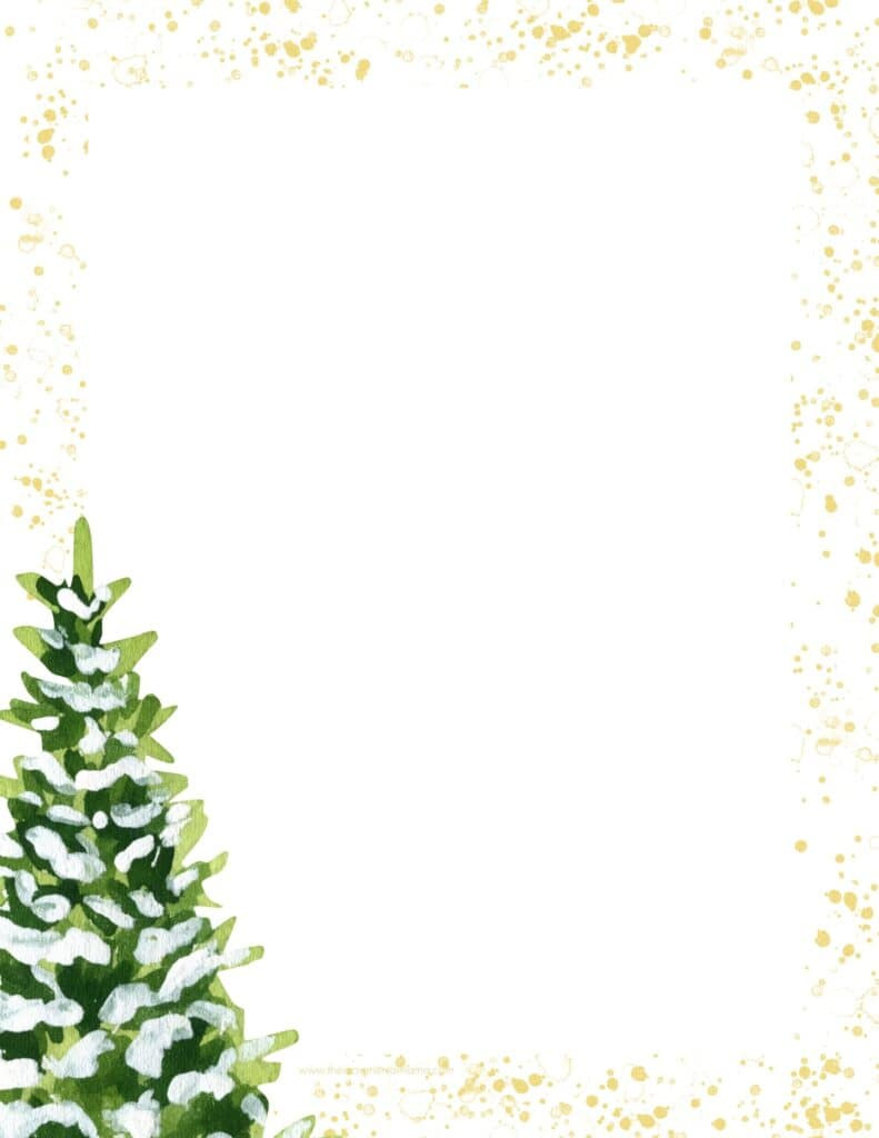 30+ Free Printable Christmas Border Printable Templates - The intended for Free Printable Christmas Paper With Borders