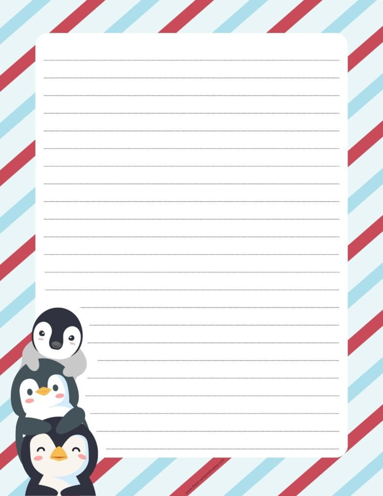 30+ Free Printable Christmas Border Printable Templates - The with regard to Free Printable Christmas Stationery For Kids