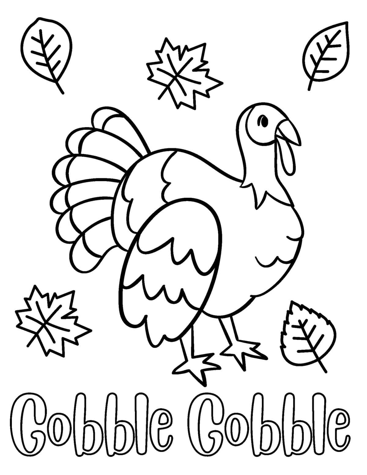 30 Free Thanksgiving Coloring Pages For Kids And Adults - Prudent throughout Free Printable Coloring Sheets Thanksgiving