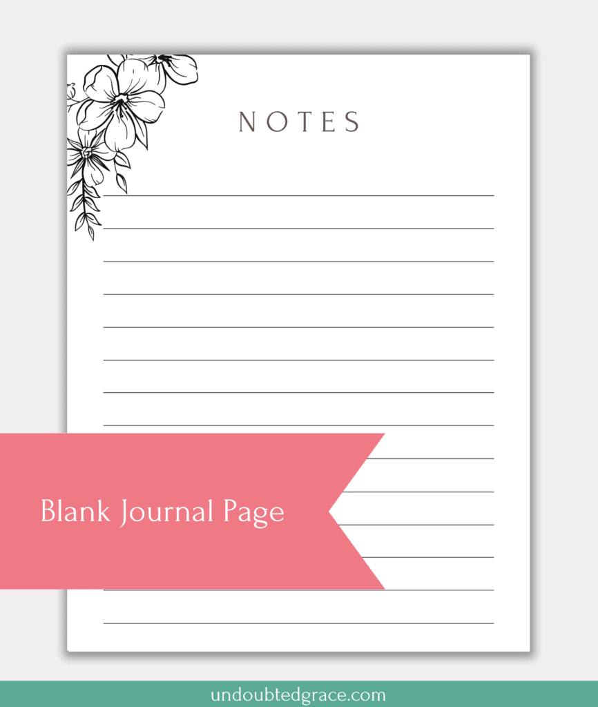 30+ Gorgeous Printable Journal Pages For Planners And Bullet within Free Printable Journal Pages