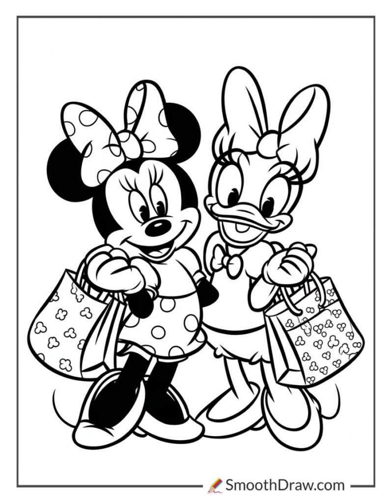 32 Minnie Mouse Coloring Pages (Free Printables) with regard to Free Printable Minnie Mouse Coloring Pages