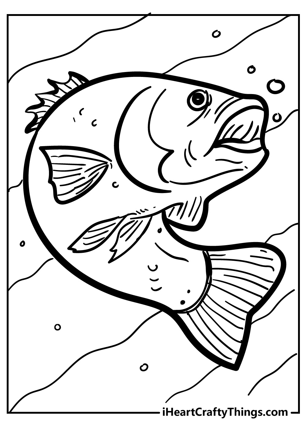 35 Fish Coloring Pages (100% Free Printables) within Free Printable Fish Coloring Pages