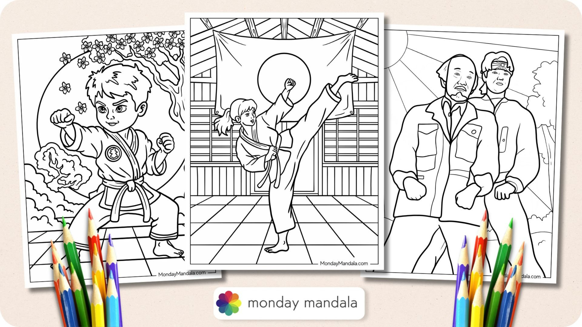 37 Karate Coloring Pages (Free Pdf Printables) pertaining to Free Printable Karate Coloring Pages