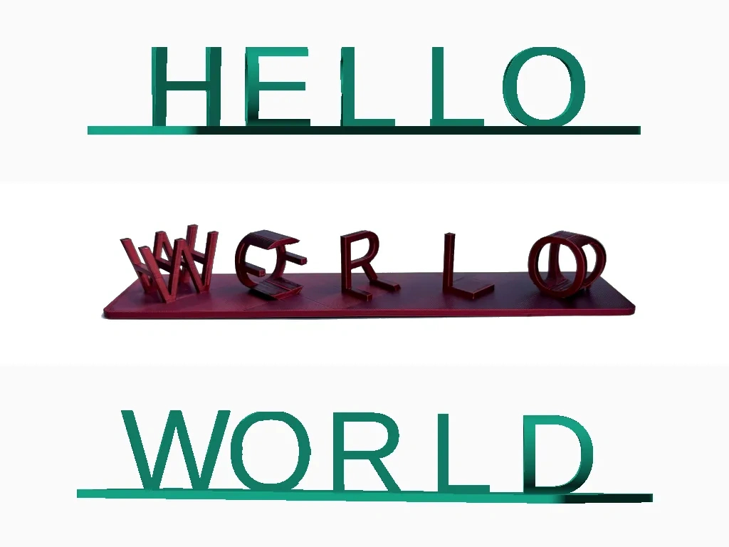 3D Ambigram Generator Von Christian K | Kostenloses Stl-Modell with regard to Ambigram Generator Free Printable