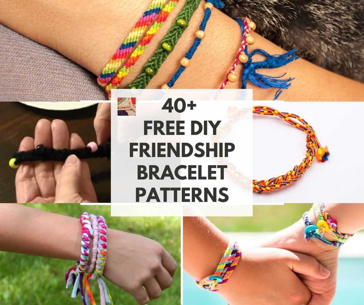 40+ Free Diy Friendship Bracelet Patterns | Needlepointers throughout Free Printable Friendship Bracelet Patterns