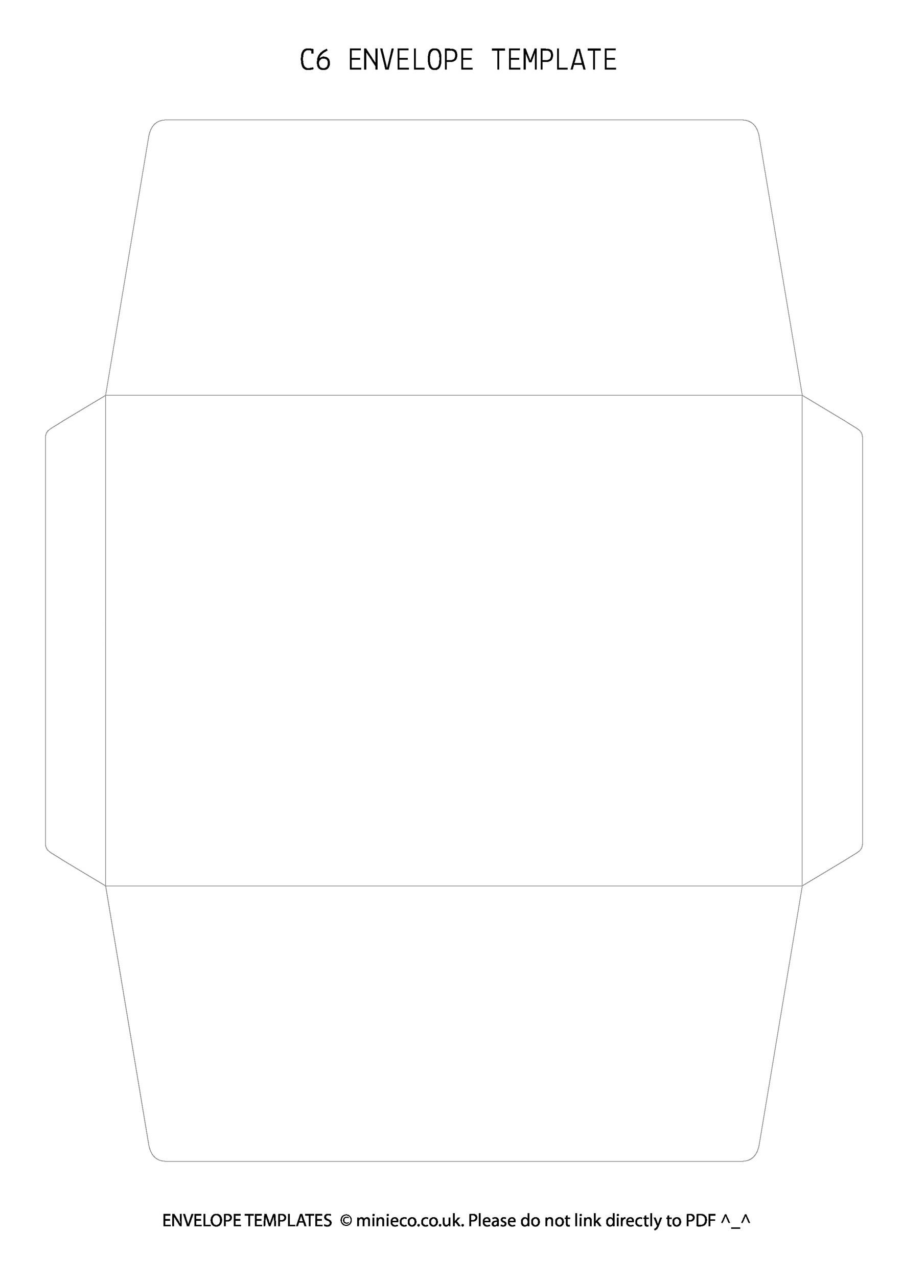 40+ Free Envelope Templates (Word + Pdf) ᐅ Templatelab inside Free Printable Envelope Size 10 Template
