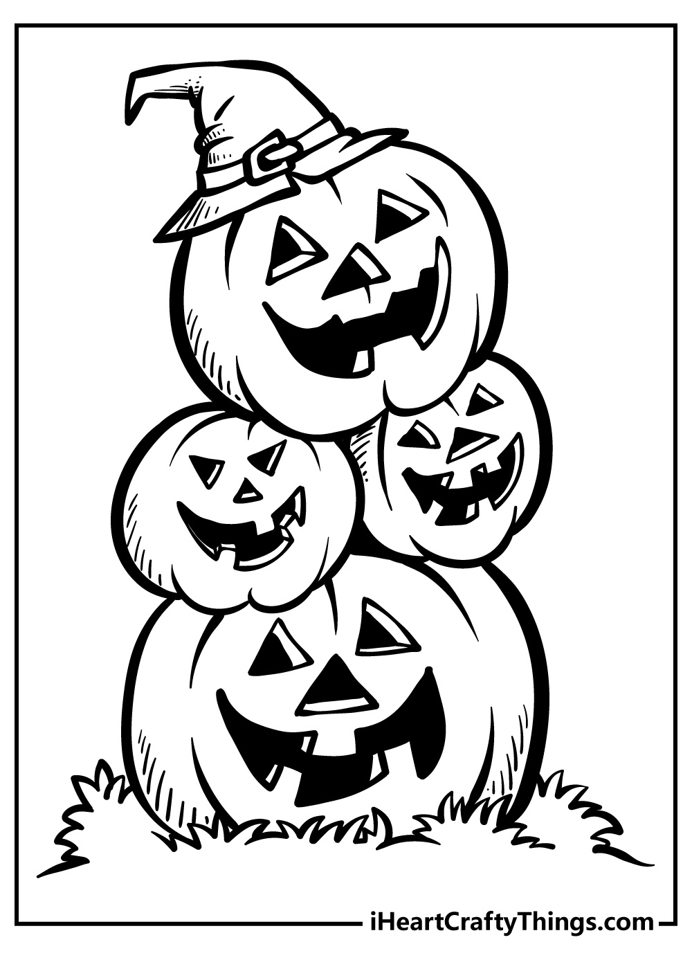 400+ Halloween Coloring Pages: Free Pdf Printables For 2025 throughout Free Printable Halloween Coloring Pages