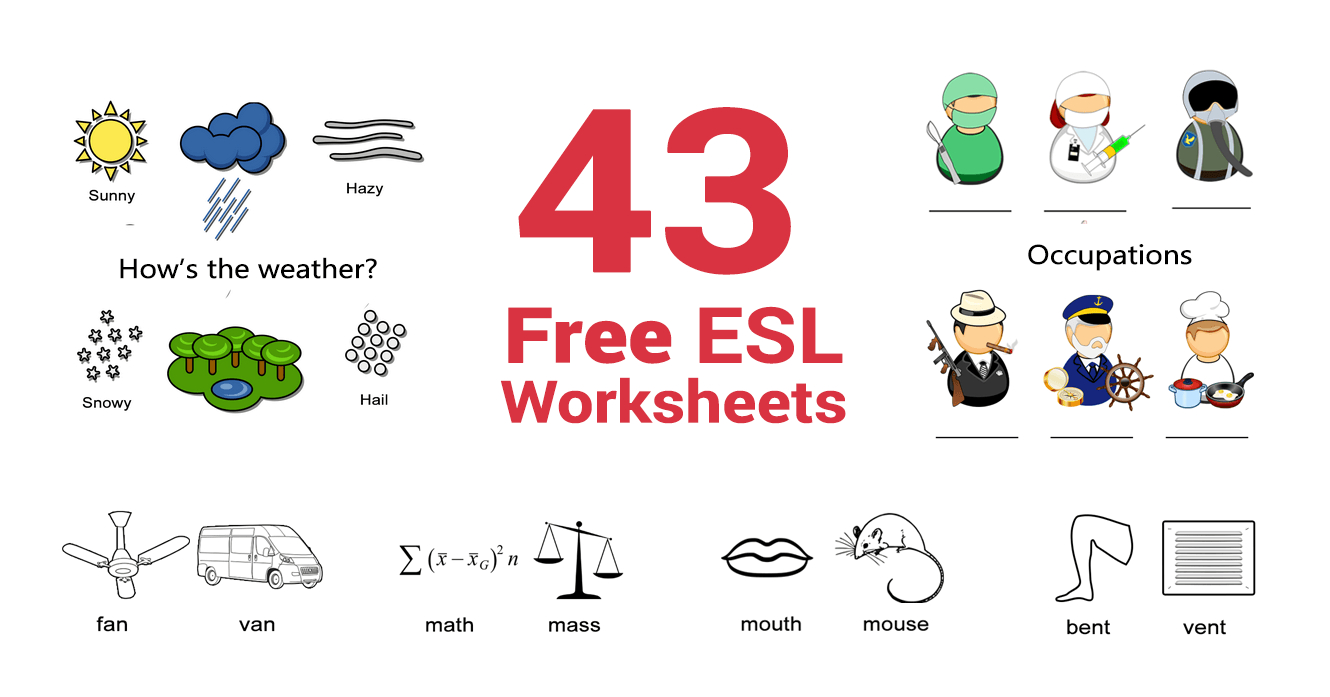 43 Free Esl Worksheets For English Teachers - All Esl in Free Esl Printables For Adults