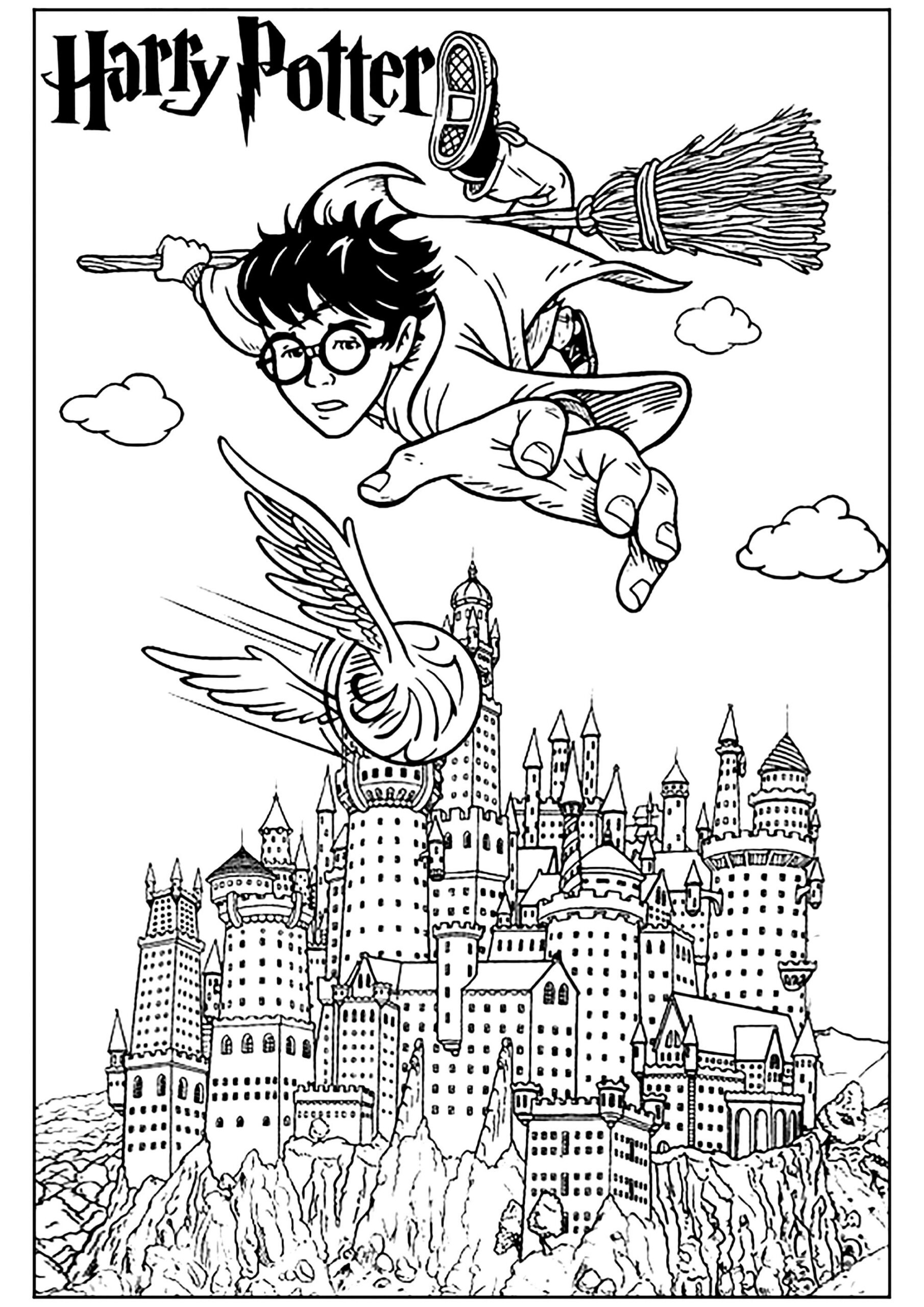 45 Harry Potter Coloring Pages (Free Printable) - Parade with regard to Free Printable Harry Potter Colouring Sheets