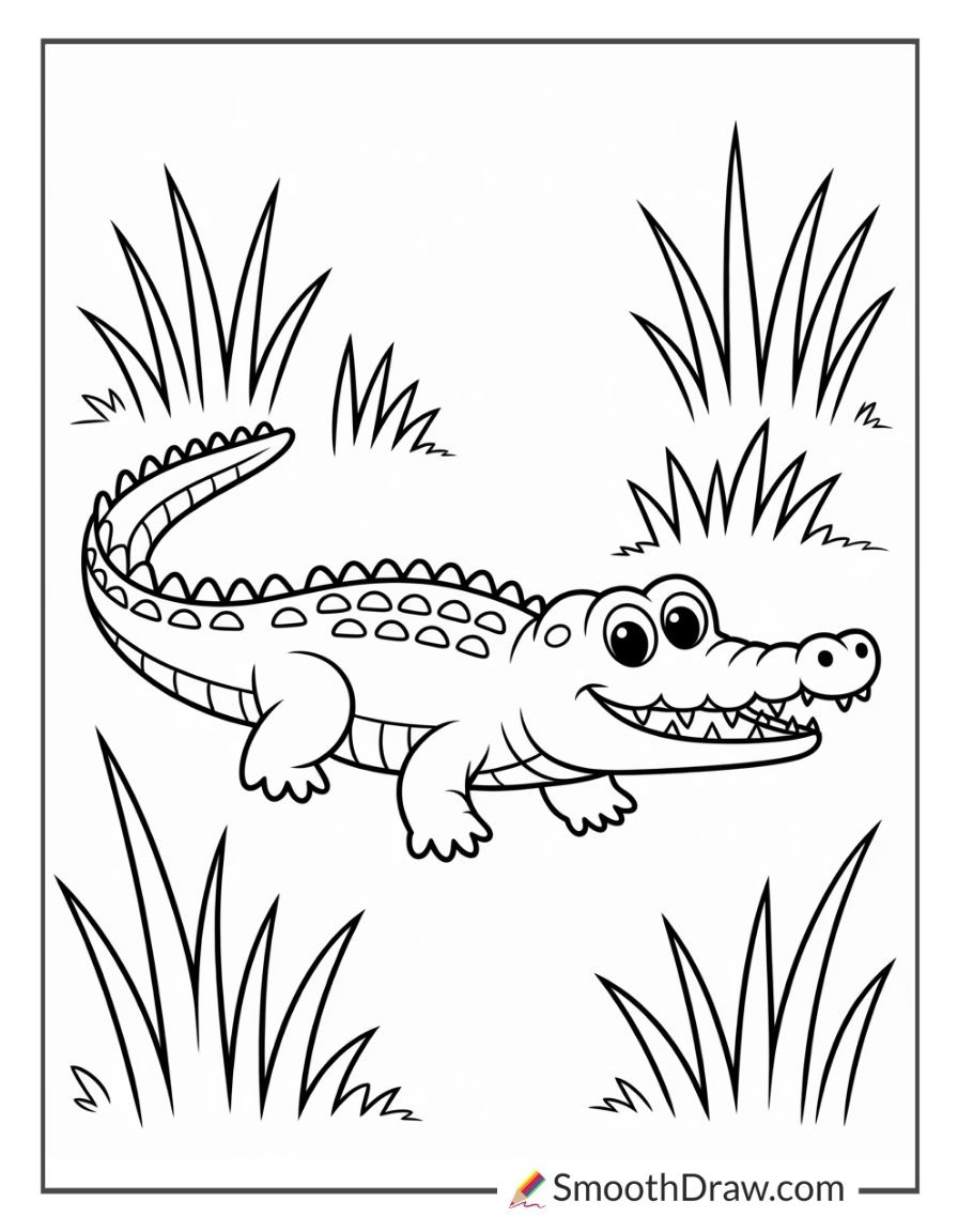 49 Crocodile Coloring Pages (Free Printables) - Smooth Draw within Free Printable Pictures Of Crocodiles