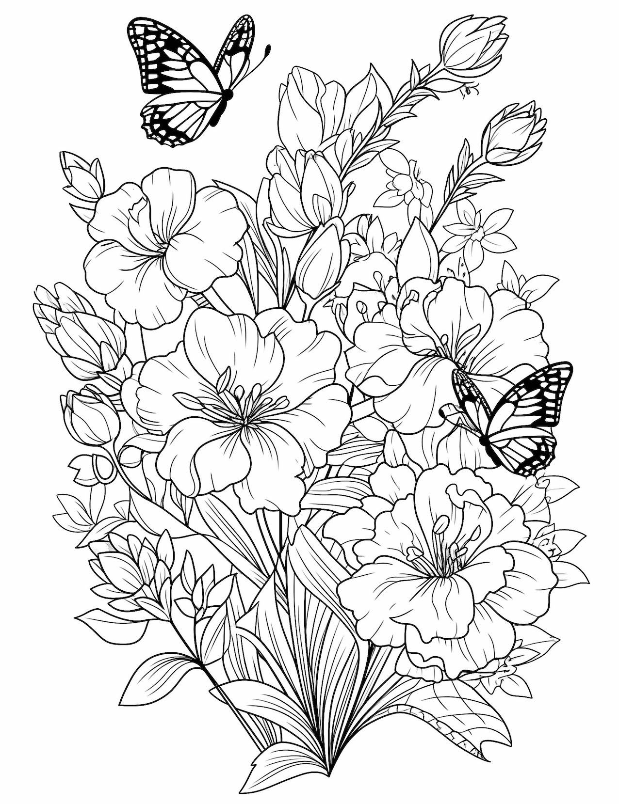 49 Fascinating Printable Spring Coloring Pages - Our Mindful Life with regard to Free Printable Spring Coloring Pages For Adults