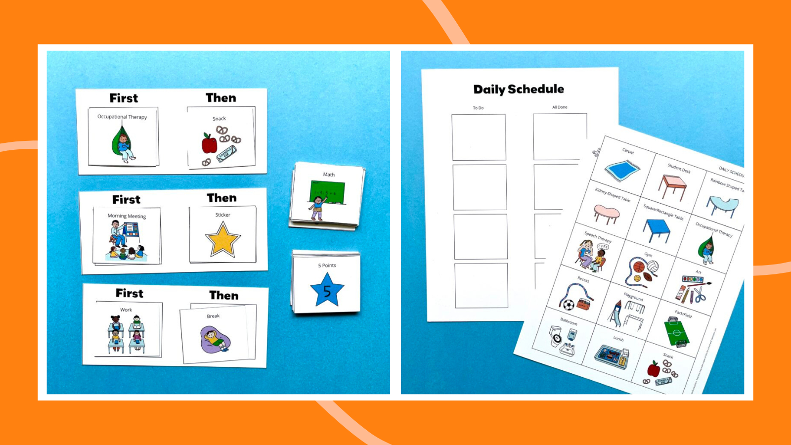 5 Free Visual Schedule Templates (Plus How To Use Them) pertaining to Free Printable Visual Schedule For Classroom