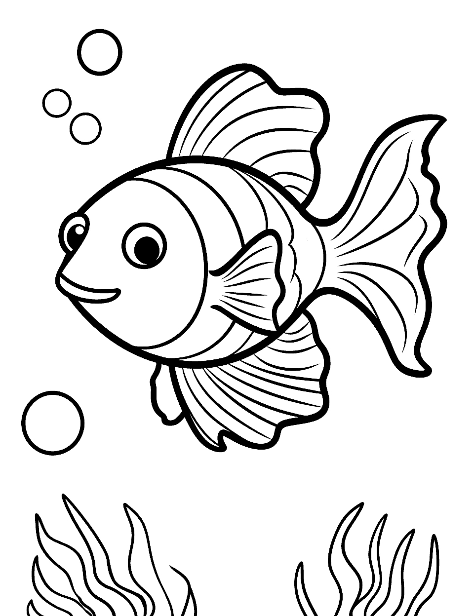 50 Fish Coloring Pages: Free Printable Sheets - Worksheets Library with Free Printable Fish Coloring Pages