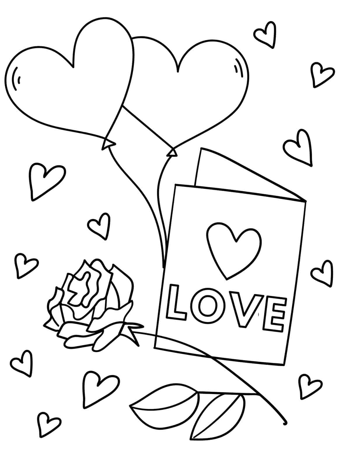 50 Free Valentine Coloring Pages For Kids - Prudent Penny Pincher intended for Free Valentine Printables Coloring