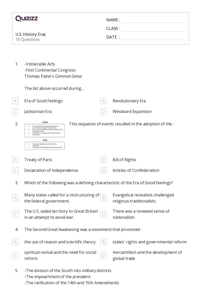 50+ U.s. History Worksheets For 8Th Year On Quizizz | Free &Amp regarding Free Printable Social Studies Worksheets For 8Th Grade