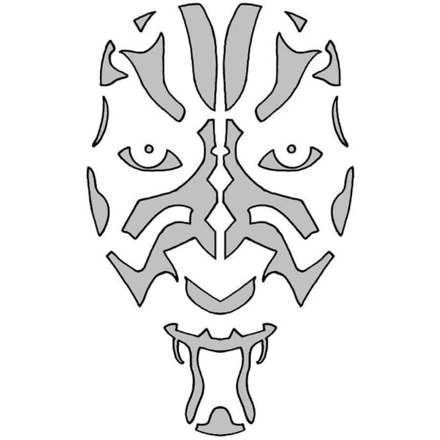 51 Best Star Wars Pumpkin Carving Patterns- Free! - Artsy Pretty pertaining to Star Wars Pumpkin Stencils Free Printable