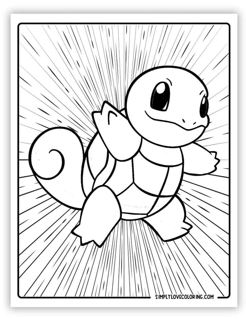 52 Pokemon Coloring Pages (Free Pdf Printables) - Simply Love Coloring for Free Printable Pokemon Coloring Pages
